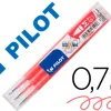 Recharge pilot frixion ball pointe moyenne coloris rose corail set 3 unites