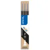 Recharge pilot frixion ball largeur fine coloris noir set de 3 unités