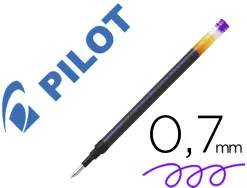 Recharge pilot stylo g2-7 ecriture 0.7 mm coloris violet
