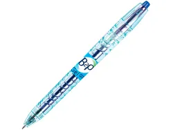Recharge pilot stylo-bille supergrip rexgrip 4 couleurs rfjs gpm bille b2p pointe 0.7 bleu