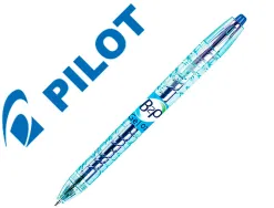Recharge pilot stylo-bille supergrip rexgrip 4 couleurs rfjs gpm bille b2p pointe 0.7 bleu