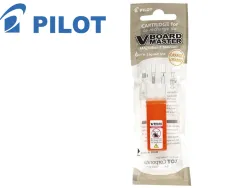 Recharge pilot v-board master recycle pointe ogive fine large et biseautee coloris orange