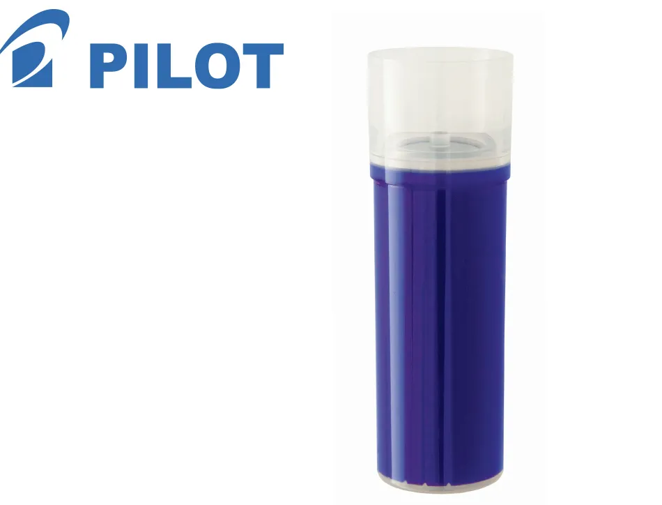 Recharge pilot v-board master recycle pointe ogive fine large et biseautee coloris violet