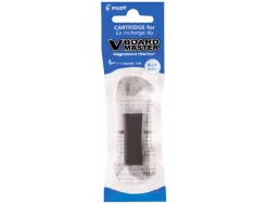 Recharge pilot wbs-vs pour marqueurs v board master tracé 2mm encre liquide base alcool couleurs vives bleu