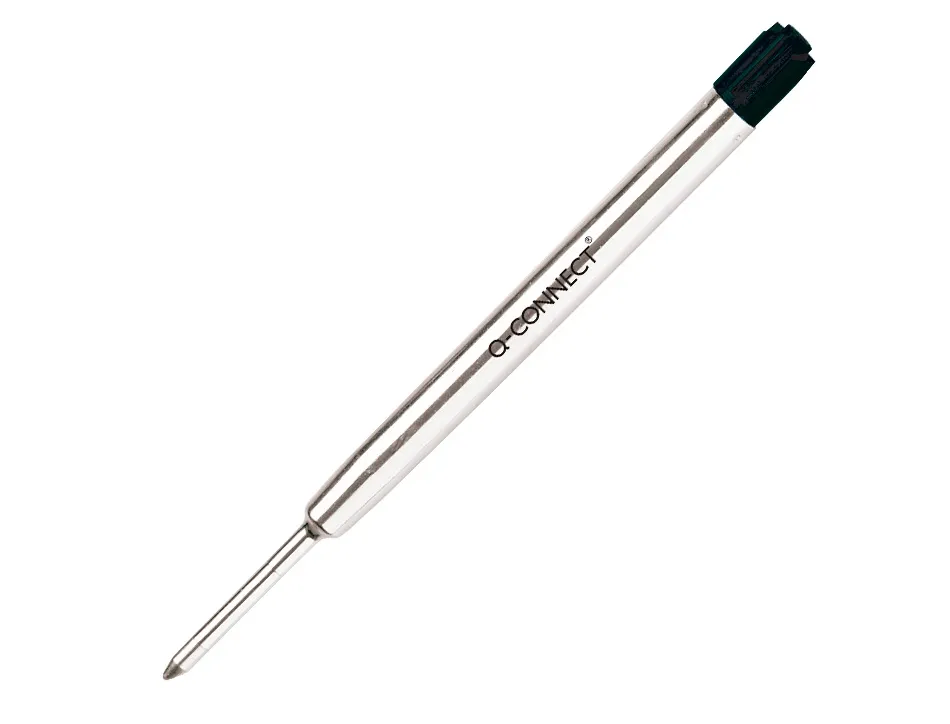 Recharge q-connect universellestylo-bille largeur moyenne coloris noir
