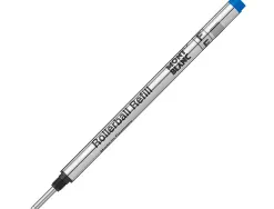 Recharge roller carpentras type mont blanc bleu. blister de 2