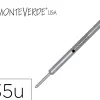 Recharge roller monteverde cross f pointe moyenne coloris noir tube 35 unites