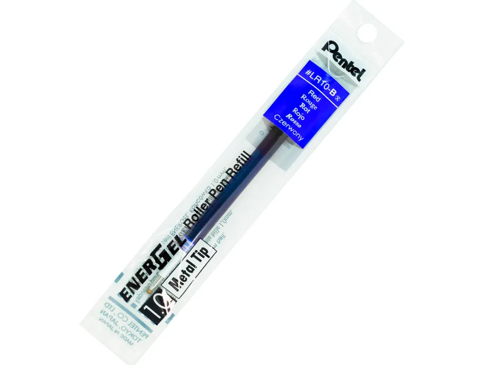 Recharge roller pentel bl80 coloris bleu