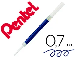 Recharge roller pentel encre gel bl77 bl107 encre fluide douce lumineuse pointe moyenne sechage rapide violet