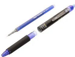 Recharge roller pilot frixion point et clicker pointe fine coloris bleu nuit set 3 unites