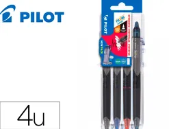 Recharge roller pilot frixion point et clicker pointe fine coloris bleu nuit set 3 unites