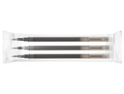 Recharge roller q-connect encre effacable couleur noir set de 3u