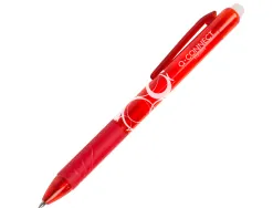 Recharge roller q-connect encre effacable couleur rouge set de 3u