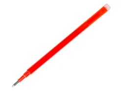 Recharge roller q-connect encre effacable couleur rouge set de 3u