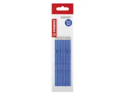 Recharge stabilo stylo-bille liner coloris bleu ecopack 10 unites