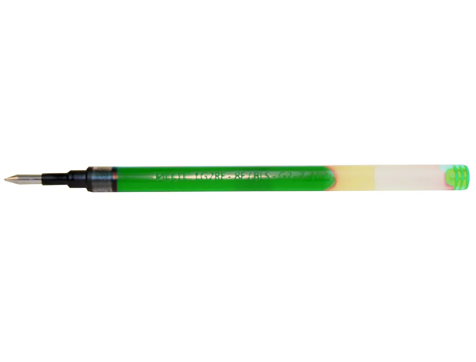 Recharge stylo pilot bls-g2 pointe moyenne encre verte