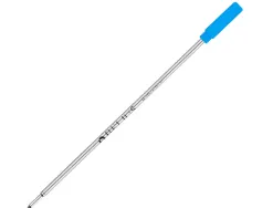 Recharge stylo-bille belius encre coloris bleue boite 3 unites