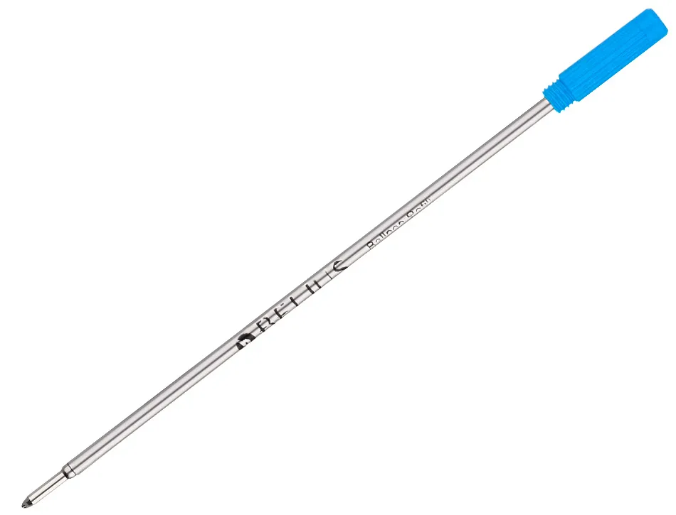Recharge stylo-bille belius encre coloris bleue boite 3 unites