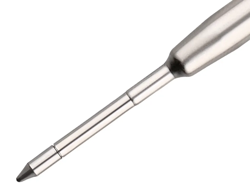 Recharge stylo-bille belius encre bleue pointe 0,8mm boite 3 unites