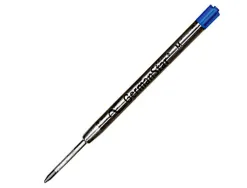 Recharge stylo-bille carpentras type parker pointe moyenne coloris bleu