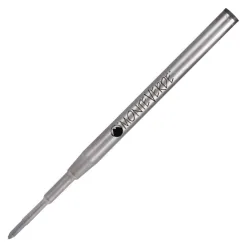 Recharge stylo-bille carpentras type mont blanc noir. blister de 2