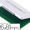 Recharge tampon q-connect économique nº1 126x81mm coloris vert
