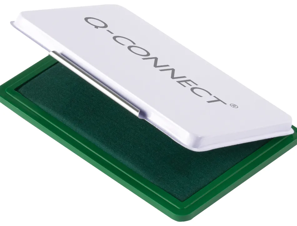Recharge tampon q-connect économique nº1 126x81mm coloris vert