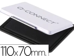 Recharge tampon q-connect économique nº2 110x70mm noir