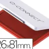 Recharge tampon q-connect économique nº1 126x81mm coloris rouge