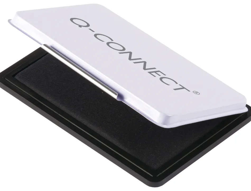 Recharge tampon q-connect économique nº3 90x55mm coloris noir
