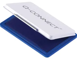 Recharge tampon q-connect économique nº3 90x55mm coloris bleu