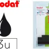 Recharge tampon trodat 4921 noir blister 3 unités