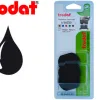Recharge tampon trodat 46030 printy 46030/46030t/46130 noir blister 3 unites