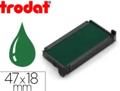 Recharge tampon trodat 4912t 4 lignes maximum 47x18mm coloris vert blister 3 unités