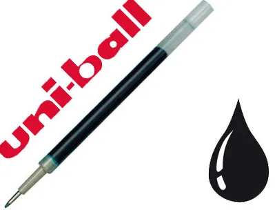 Recharge uni-ball roller rt 207 rt 207 premier largeur moyenne coloris noir