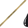 Recharge universelle stylo-bille courte laiton largeur moyenne coloris noir