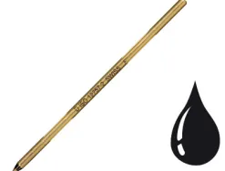 Recharge universelle stylo-bille courte laiton largeur moyenne coloris noir
