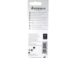 Recharge waterman stylo-bille maxima largeur moyenne coloris bleu