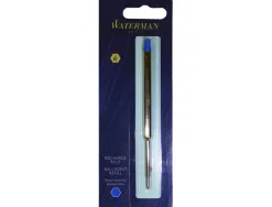 Recharge waterman stylo-bille maxima largeur moyenne coloris bleu