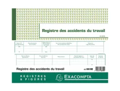 Registre accidents du travail