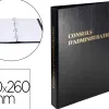Registre classeur exacompta conseils administration reliure 4 anneaux et recharge 100 feuillets foliotés 320x260mm