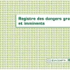 Registre dangers graves et imminents piqué exacompta 240x320mm 20 pages