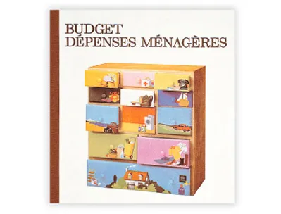 Registre exacompta depenses menageres 270x250mm 56 pages