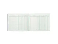 Registre exacompta position de compte 160x195mm 40 pages