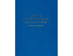 Registre objets mobiliers elve 320x250mm 100 pages pour antiquaires et brocanteurs