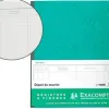 Registre piqué exacompta courrier départ 320x270mm 80 pages