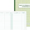 Registre piqué exacompta délégation du personnel du cse 320x240mm 30 pages 100g/m2