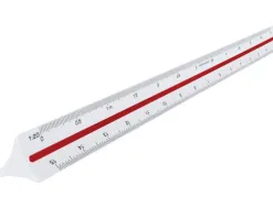Regle a echelles maped abs 1couleur sur chaque face etui de protection 1/20 - 1/25 - 1/33,33 - 1/50 - 1/75 - 1/100