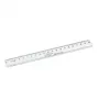 Regle faibo plastique incolore 20 cm