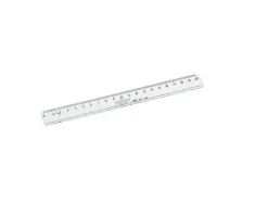 Regle faibo plastique incolore 20 cm